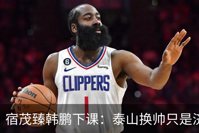 宿茂臻韩鹏下课：泰山换帅只是济南文旅一场体面的甩锅表演